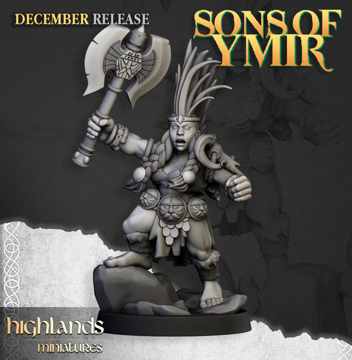Female Demon Seeker - Highlands Miniatures