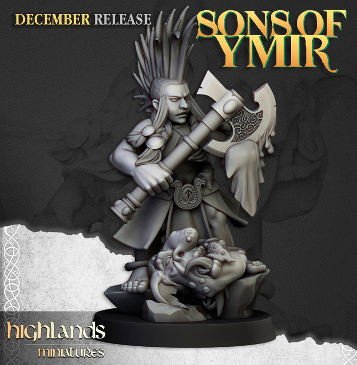 Female Troll Seeker - Highlands Miniatures