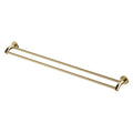 Fienza Kaya Double Towel Rail 900mm Urban Brass 82808UB - The Blue Space