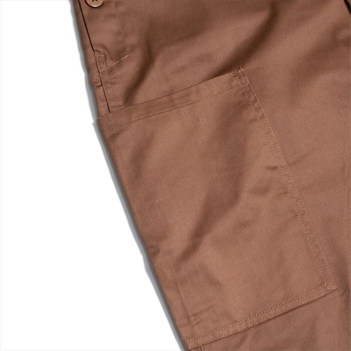 FISHERMAN'S BIB OVERALL - CHOCOLATE