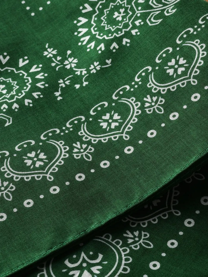FN-GB-101 GOODS - BANDANA - GREEN