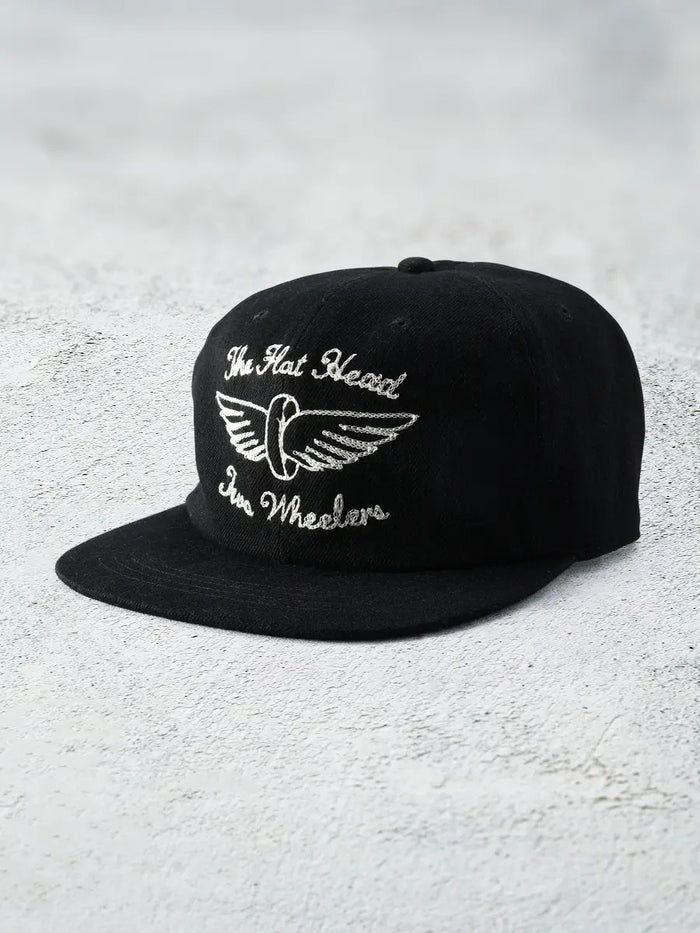 FN-HC007 HEADWEAR - 12oz DENIM TRACKER CAP - INDIGO
