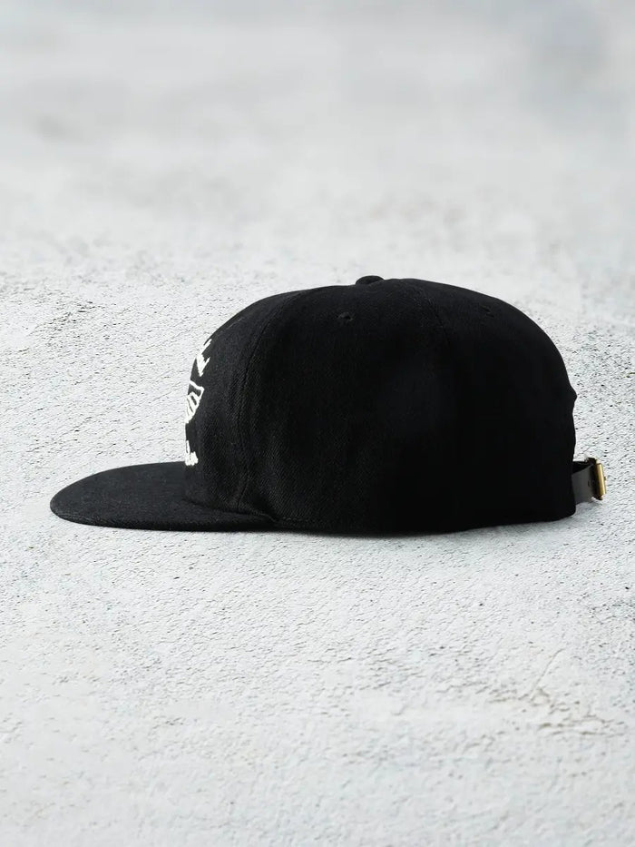 FN-HC007 HEADWEAR - 12oz DENIM TRACKER CAP - INDIGO