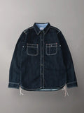 FN-SDK-301L 10ozDENIM WORK SHIRT - INDIGO