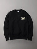 FN-SWC-101 SWEATSHIRT - FLYING WHEEL - BLACK