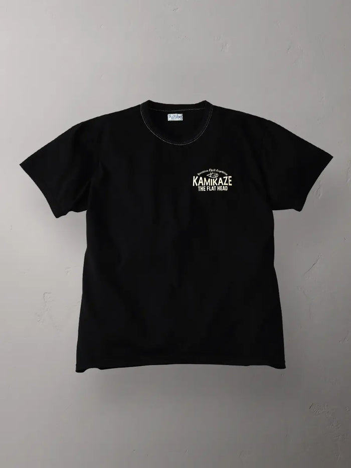 FN-THC-041 T-SHIRT - KAMIKAZE - BLACK