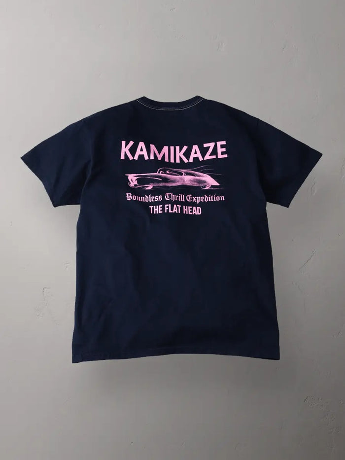 FN-THC-041 T-SHIRT - KAMIKAZE - NAVY