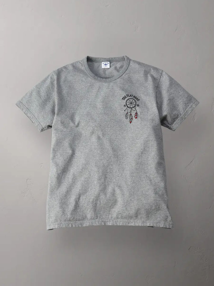 FN-THC-048 T-SHIRT - MOTORCYCLE RACE - GRAY