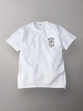 FN-THC-048 T-SHIRT - MOTORCYCLE RACE - WHITE