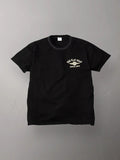 FN-THC-202 FLYING WHEEL TEE S/S - BLACK/IVORY