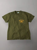 FN-THC-202 T-SHIRT - FLYING WHEEL - OLIVE