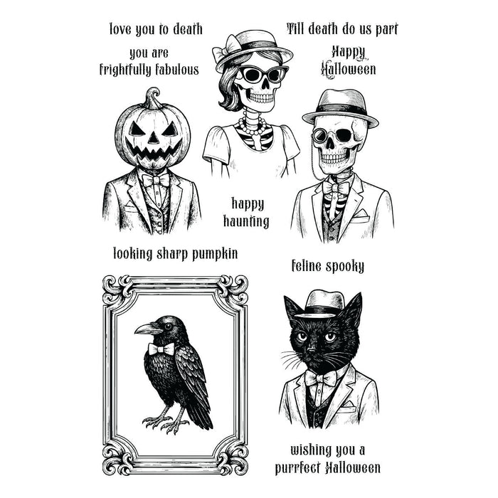 Framed Fright Stamp & Die Bundle by Simon Hurley