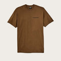 FRONTIER GRAPHIC T-SHIRT - GOLD OCHRE/DEER