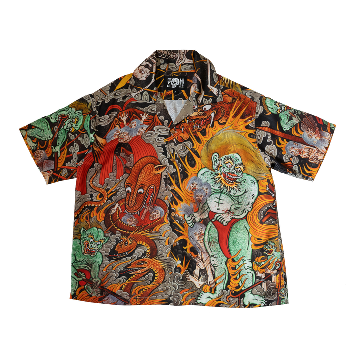 GUY LE TATOOER DEMONS SHIRT - MULTI