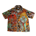 GUY LE TATOOER DEMONS SHIRT - MULTI