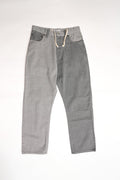 HBT CRAZY PATTERN WIDE TAPERED BUCKLE BACK PANT - CRAZY