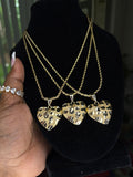 Heart Nugget Necklace