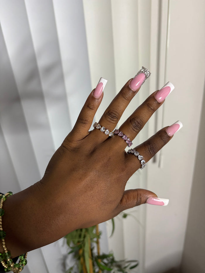 Heart rings
