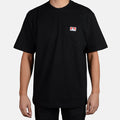 HEAVY DUTY POCKET TEE S/S - BLACK
