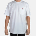 HEAVY DUTY POCKET TEE S/S - WHITE