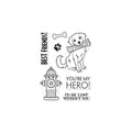 Hero Greetings You're My Hero Clear Stamp Set