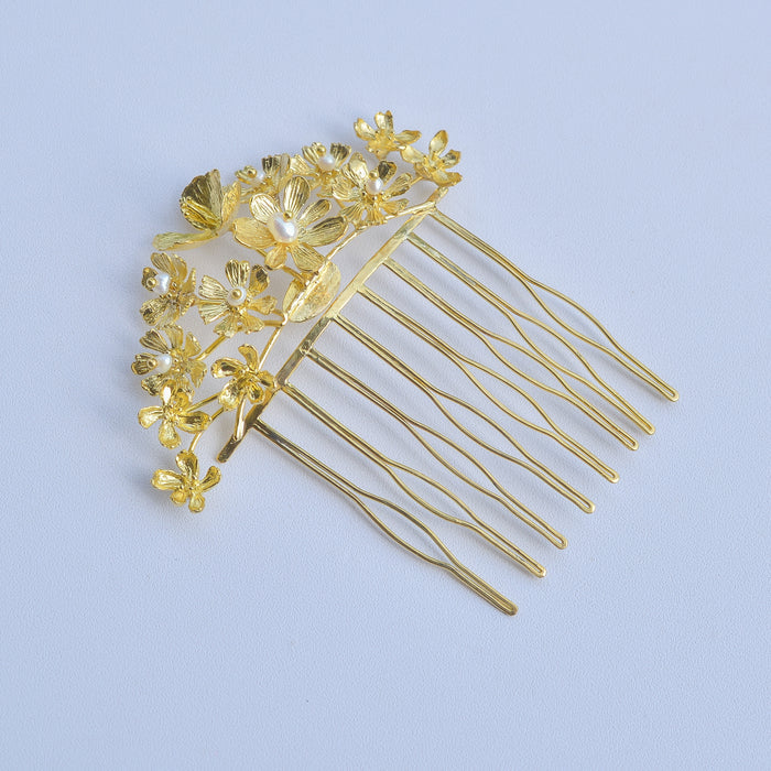 Hinkik Jewelry Flower Hair Comb