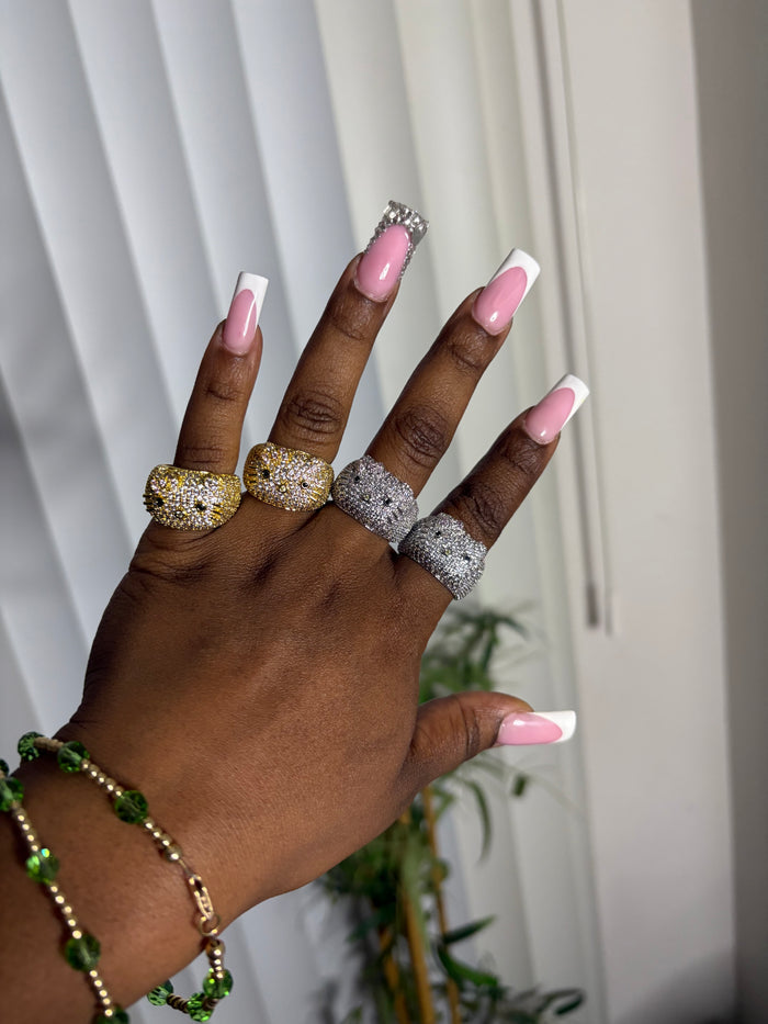 HK Blinged Out Ring