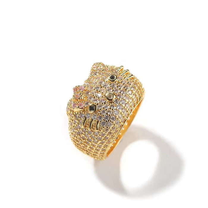 HK Blinged Out Ring