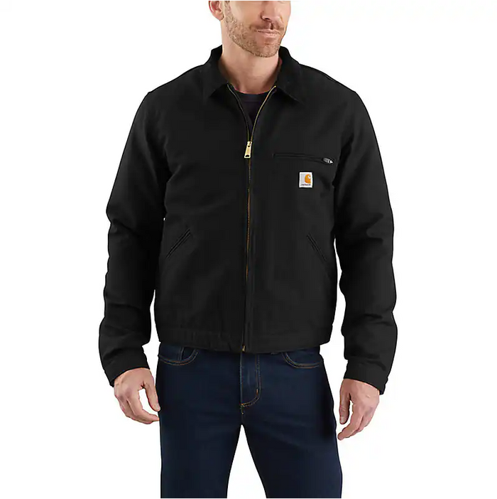 ICONIC J01 DUCK DETROIT JACKET - BLACK
