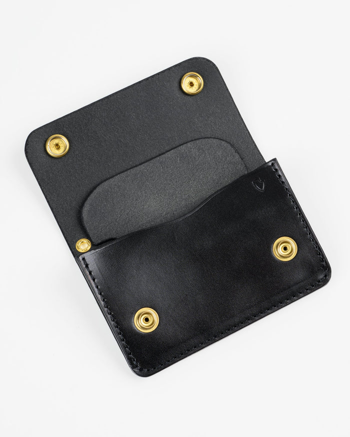 IHG-086 Mini Trucker Wallet - BLACK