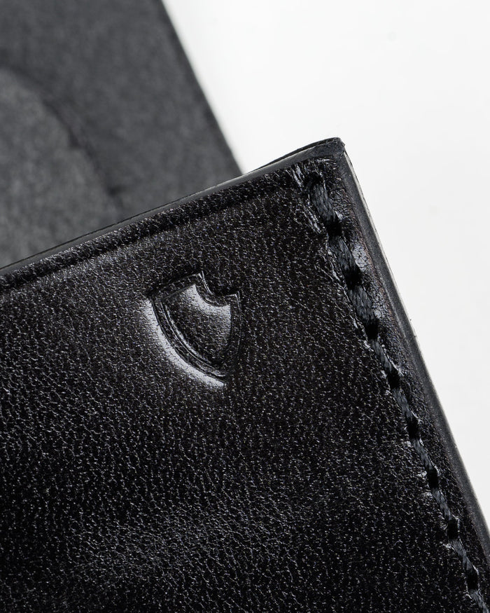 IHG-086 Mini Trucker Wallet - BLACK