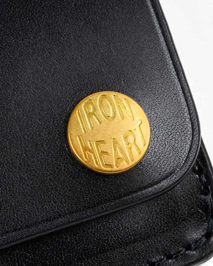 IHG-086 Mini Trucker Wallet - BLACK