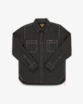 IHSH-266-BLK 12oz Wabash Work Shirt - BLACK