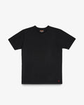 IHT-1600 11oz Cotton Knit Crew Neck T-Shirt - BLACK