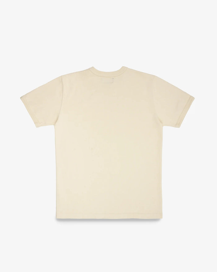 IHT-1600 11oz Cotton Knit Crew Neck T-Shirt - CREAM