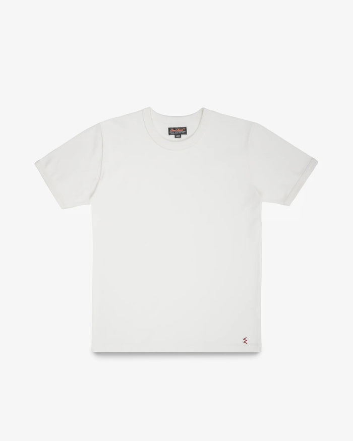 IHT-1600 11oz Cotton Knit Crew Neck T-Shirt - WHITE