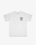 IHT-2502 7.5oz Printed Loopwheel Crew Neck T-Shirt - WHITE