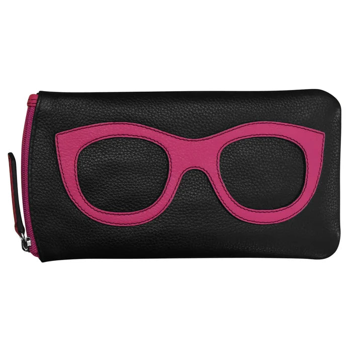 ILI Leather Eye Glass Case 6462