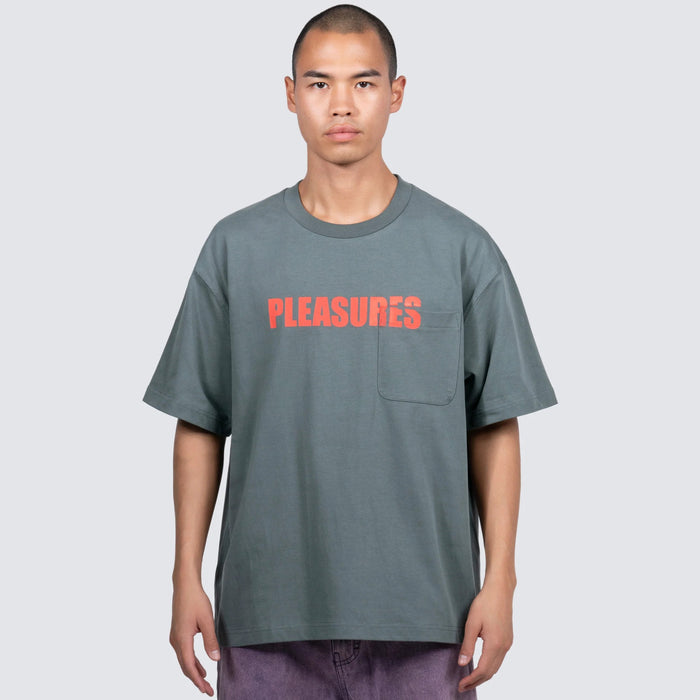 IMPACT POCKET HEAVYWEIGHT SHIRT - OLIVE