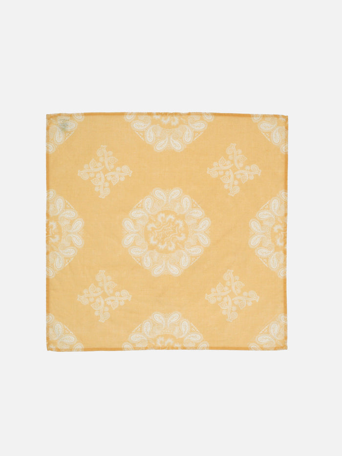 Ingrid Bandana Paisley - Mustard