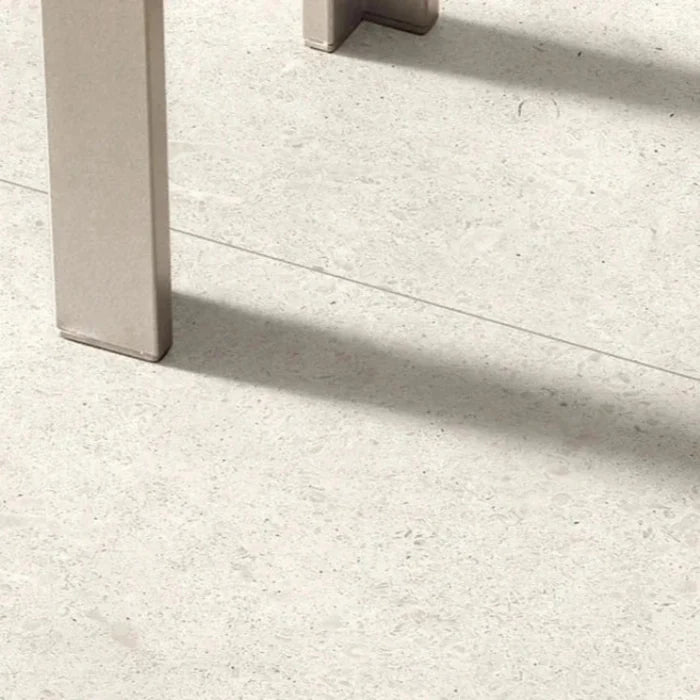 Lifestyle 01 Ivory Myra Limestone Tile Matt 300 x 600 x 10mm Porcelain  - The Blue Space