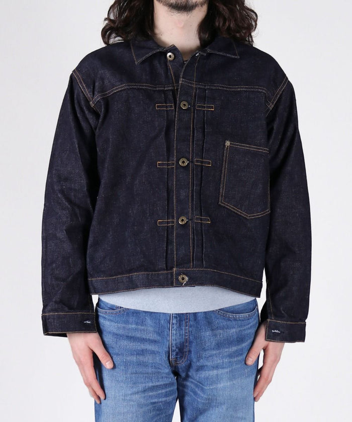 JBGJ1003 14.8oz Classic Denim Jacket - INDIGO