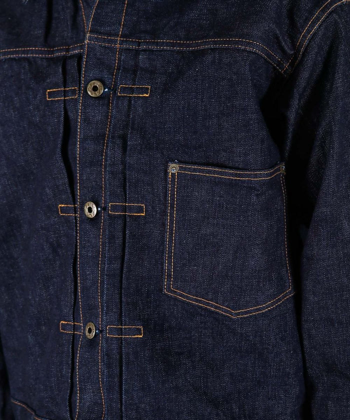 JBGJ1003 14.8oz Classic Denim Jacket - INDIGO