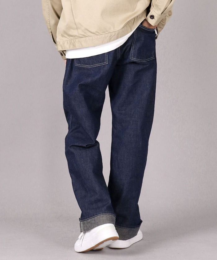JBPT1021 Denim Wide Carpenter Pants - INDIGO