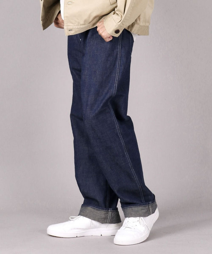 JBPT1021 Denim Wide Carpenter Pants - INDIGO