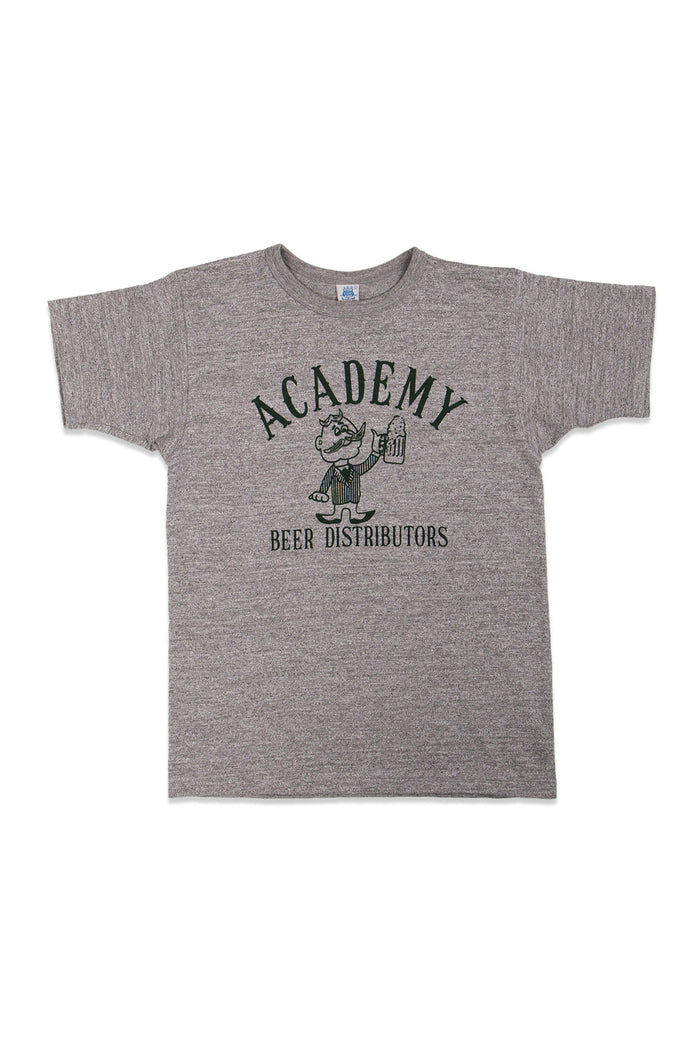 JG-CS06 ACADEMY BEERDISTRIBUTORS Tee - HEATHER GRAY