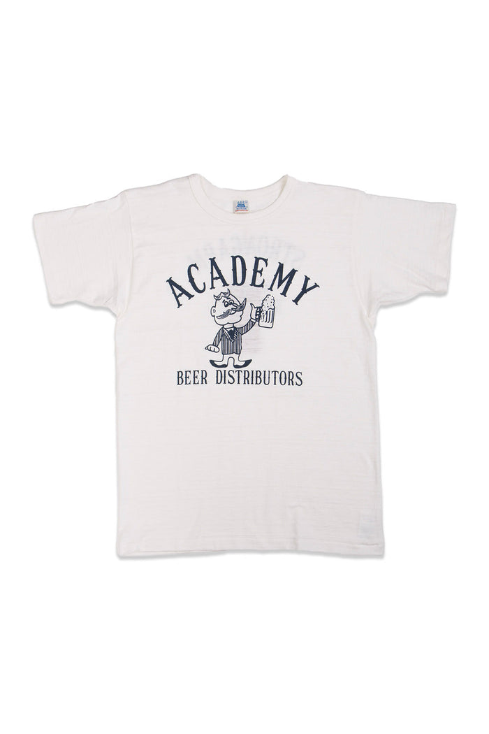 JG-CS06 ACADEMY BEERDISTRIBUTORS Tee - OFF WHITE