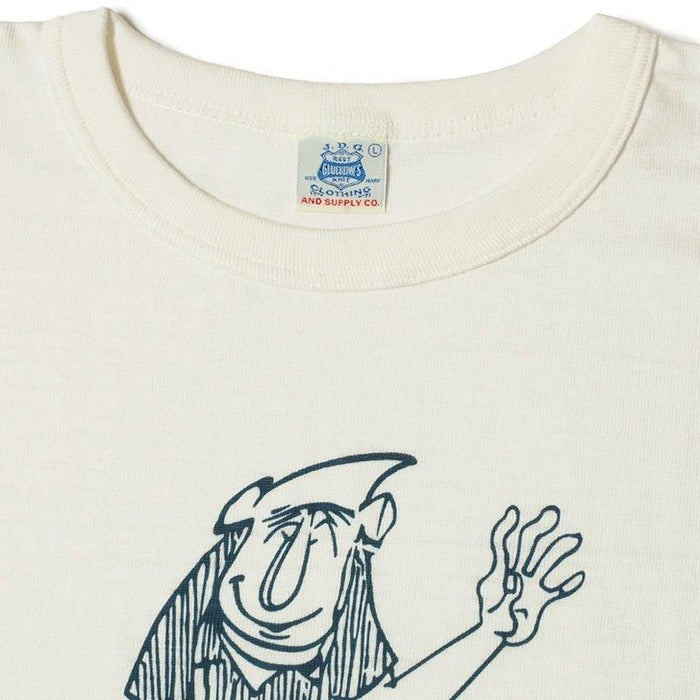 JG-CS06 Hello T-shirt - OFF WHITE