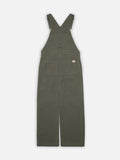 Klara Duck Canvas Dungarees - Green