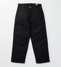 KSB02-175 PAINTER PANTS RIGID - BLACK UNWASHED